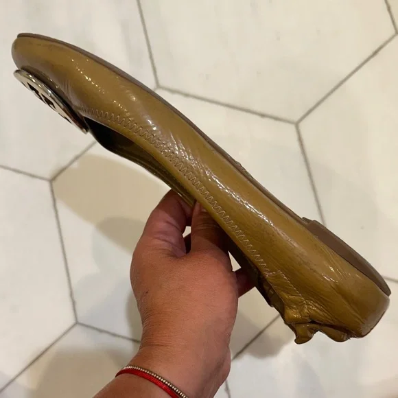 Tory Burch Women's Olive Loafers - Picture 3 of 5